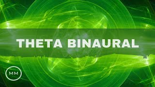 Theta Binaural Beats  7 Hz  Pure Frequency  Ideal for Relaxation  Meditation  Creativity [upl. by Steep]