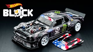 Ken Block Hoonicorn 65’ Ford Mustang Hot Wheels Custom [upl. by Ibur]