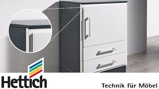 Hettich furniture fittings face frame  frameless cabinet construction [upl. by Saks593]