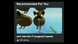 Gassy Fart Gifs  Five Nights at Cart Ride into 17 Pregnant Hyenas [upl. by Iadrahs]