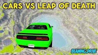 Cars vs Leap Of Death Jumps  BeamNGdrive [upl. by Annawak985]