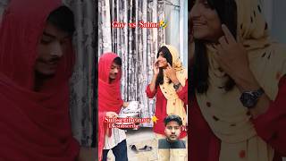 Gav vs Sahar 😄 akhila comedy youtubeshorts trending funny jumman 🤣🤣 [upl. by Xam]