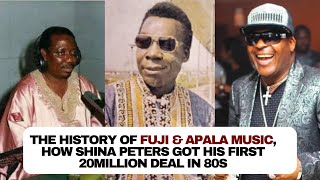 Kola Olootu The History of Fuji Apala Juju How Shina Peters earned over 20million naira by [upl. by Notanhoj489]