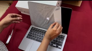 Unboxing MacBook air M1  Apple MacBook Air opening  flipkart big billion sale macbook [upl. by Fremont188]