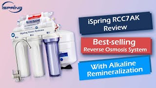 iSpring Reverse Osmosis Water Filter System Review  RCC7AK NSF Certified RO Water Filter System [upl. by Krell]