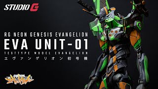 CUSTOM BUILD EVA  RG EVANGELION UNIT01 [upl. by Ardnaet]