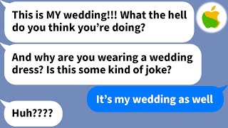 【Apple】 I crashed the wedding of the btch who stole my boyfriend in a wedding dress [upl. by Annez668]