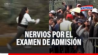 🔴🔵Examen de admisión UNMSM Postulantes entre nervios caídas y lágrimas previo a la evaluación [upl. by Addiel]