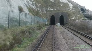 Ashford International to Dover Priory – Hastings DEMU cab ride – 31 December 2016 [upl. by Alik]