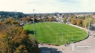 Ballarat Graphics Weekend Football Drone Video [upl. by Adlesirg541]