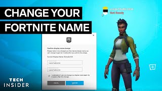 How To Change Your Fortnite Name [upl. by Aisined686]