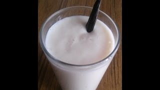 Receta Batido de vainilla Muy fácil Como preparar paso a paso [upl. by Good732]