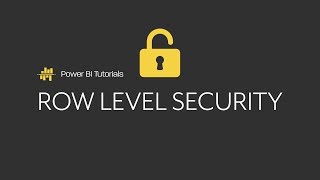 Power BI Static Row Level Security 1 [upl. by Sikras]