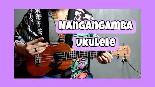 NANGANGAMBA  Zach Tabudlo  Ukulele Tutorial  Chords [upl. by Arhez]