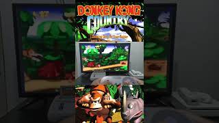 O começo de uma obra prima snes donkeykongcountry supernintendo [upl. by Oeram477]