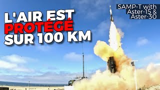 LAFU utilise des missiles Aster15 et Aster30 avec le système SAMPT [upl. by Ahsienal]