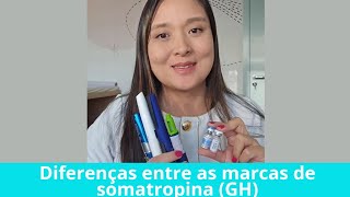 Diferença entre as marcas de somatropina GH Genotropin Omnitrope Norditropin Criscy Hormotrop [upl. by Nessie336]