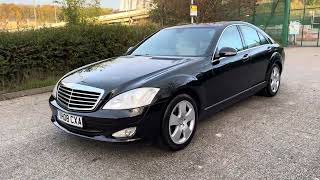 2008 Mercedes S320 CDi V6 Automatic Obsidian Black  1 F KEEPER  FULL MERCEDES DEALER HISTORY  WOW [upl. by Alludba]