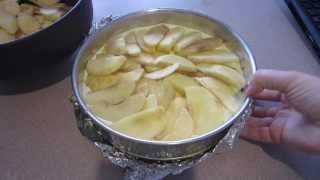 Apple Topped Cheesecake Recipe [upl. by Molini]