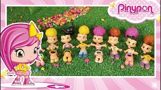 Pinypon cambio di look Si scambiano vestiti e capelli  Mondo Pinypon [upl. by Mommy69]