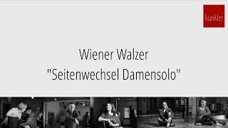 Wiener Walzer Seitenwechsel mit Damensolo [upl. by Fugate]