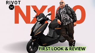 RIVOT NX100 ELECTRIC SCOOTER REVIEW🏍 RELEASE UPDATE🏍 SPEED RANGE 🏍PRICE🙏🙏 [upl. by Danialah]