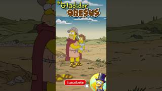 Obesus el Gladiador  Resúmenes Épicos 32 simpsons chistes humor [upl. by Einehpets]