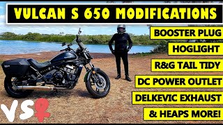 VS♀️ MODIFICATIONS for the Vulcan 650 [upl. by Heydon]