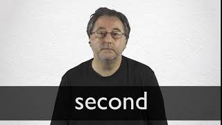 How to pronounce SECOND in British English [upl. by Ioj]