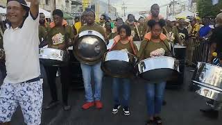 Point Fortin Borough Day 2024 Trinidad 🇹🇹 🔥  steel pan plays DNA [upl. by Ahseekal]