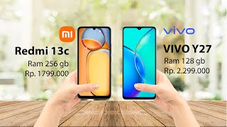 Redmi 13c VS Vivo Y27 [upl. by Ellan]