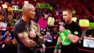 WWE Bragging Rights 2009 Randy Orton vs John Cena Promo HD [upl. by Terchie452]