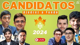 Candidatos de ajedrez 2024 R4 y Recap R3 [upl. by Kelwunn]