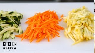 The Trick to a Quick Julienne  Kitchen Conundrums with Thomas Joseph [upl. by Orgell]