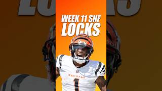 NFL Week 11 Best Locks 🏈🔥 snfpicks nfl bestbets football sports sportsbetting [upl. by Haraf]