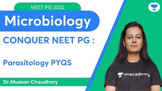 Conquer NEET PG 2022 Parasitology PYQs  Microbiology  Lets Crack NEET PG  DrMuskan [upl. by Yuhas]