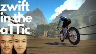 Zwift Racing League Round 2 Race 2 Points Race  Turf n Surf [upl. by Anikahs]