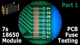 DIY Rapid Build 18650 PowerWall Module BMS Fuse Test  Part 1 [upl. by Gnahc]