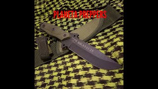 CUCHILLO TACTICO YARARA quot RIMec 25 BRAVO quot PLANETA PREPPERS [upl. by Cheffetz]