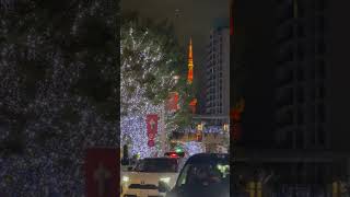 Tokyo roppongi christmas 4kUHD [upl. by Ynner875]