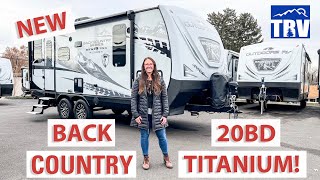 NEW 2024 Back Country 20BD Titanium Series by Outdoors RV Off Road Off Grid 4 Season Trailer [upl. by Swagerty]