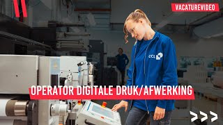 CCL Label Oss  Vacaturevideo  Operator digitale drukafwerking [upl. by Walters]