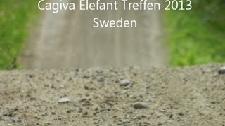 Cagiva Elefant Treffen 2013 Sweden [upl. by Hewet]