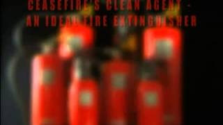 Ceasefire Clean Agent Stored Pressure Type Fire Extinguisher [upl. by Murrell]