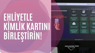 Kimlik Kartına Ehliyet Aktarma Nasıl Yapılır  2022 Nüfusmatik [upl. by Eerat]