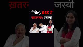 Tejashwi Yadav ने Nitish Kumar को क्यों बताया RSS से भी ख़तरनाक nidhishreejha tejashwiyadav [upl. by Eenahs584]