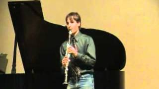 Finzi  Fughetta clarinet [upl. by Tesler506]