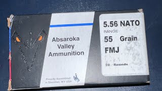 Review 556 Absaroka Valley Ammunition [upl. by Srini323]