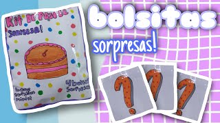 cómo hacer bolsitas sopresa squishieayo [upl. by Mila990]