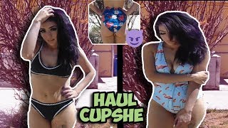 HAUL LOS MAS SEXYS BIKINIS  ME PRUEBO BIKINIS CUPSHE  ESTEFAN CZ [upl. by Goraud]